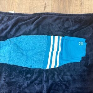 Bombshell Sportswear Blue and White Leggings